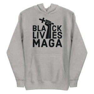 Black Lives Maga Patriot Hoodie