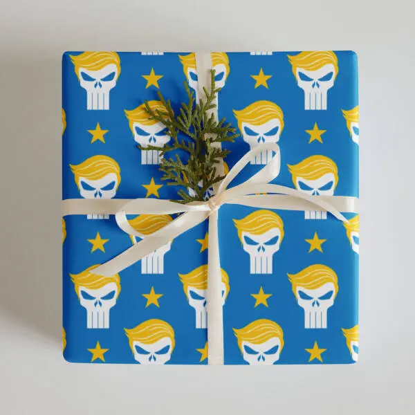 Trump Punisher Wrapping Paper - Image 4