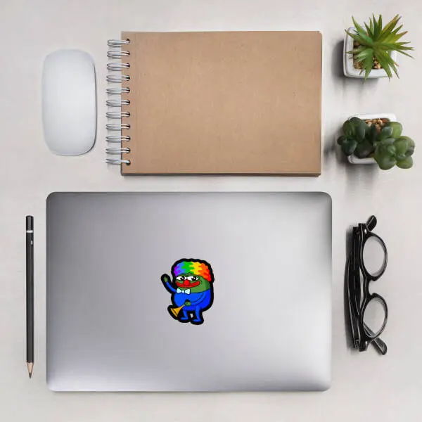 Pepe The Clown Sticker - Image 2