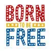 Born Free Sticker