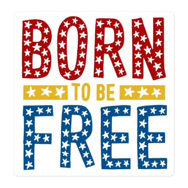 Born Free Sticker